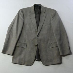 Stafford 42R Brown Paid Classic Fit Mens Blazer Sport Coat Suit Jacket